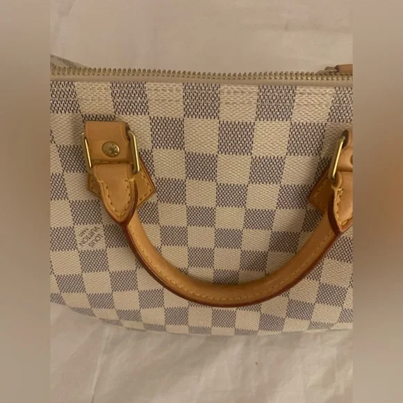 Speedy 30 Damier Azur Louis Vuitton - Picture 7 of 14